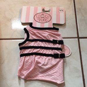 NWT lulu pink polkadot dress